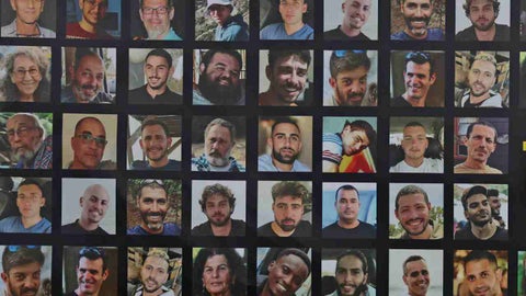 Rehenes en Gaza - AFP