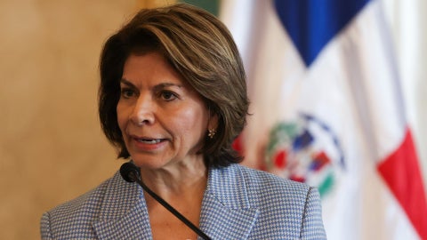 Expresidente de Costa Rica, Laura Chinchilla | Foto: EFE