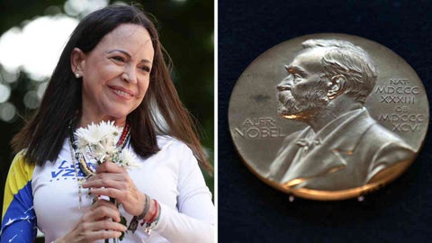 María Corina Machado ganó el premio Nobel de Paz - EFE