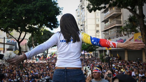 María Corina Machado - Foto AFP