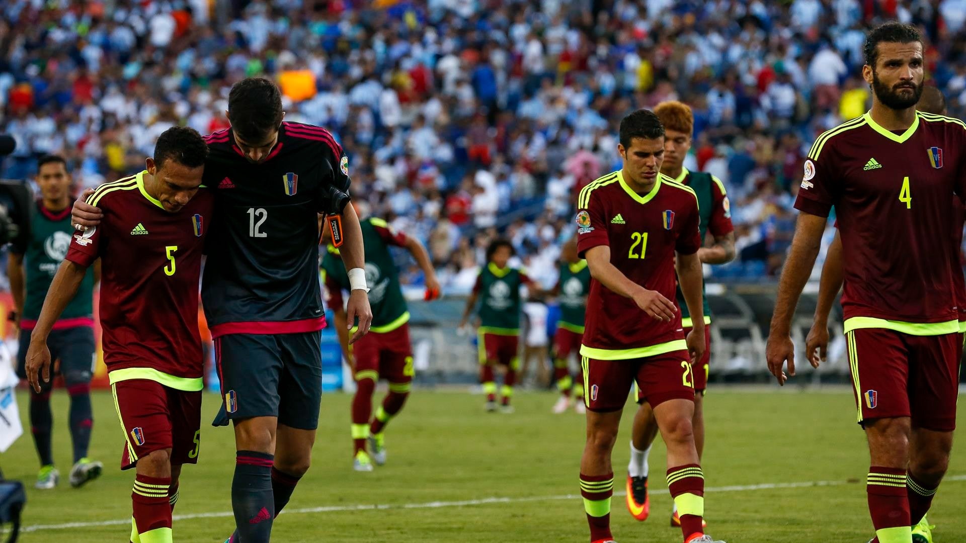 Selección de Venezuela en la Copa América 2016 - Foto: EFE Selección de Venezuela en la Copa América 2016 - Foto: EFE