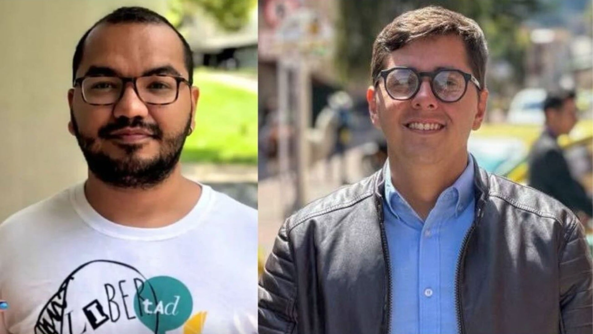 Yendri Velásquez y Luis Peche Arteaga