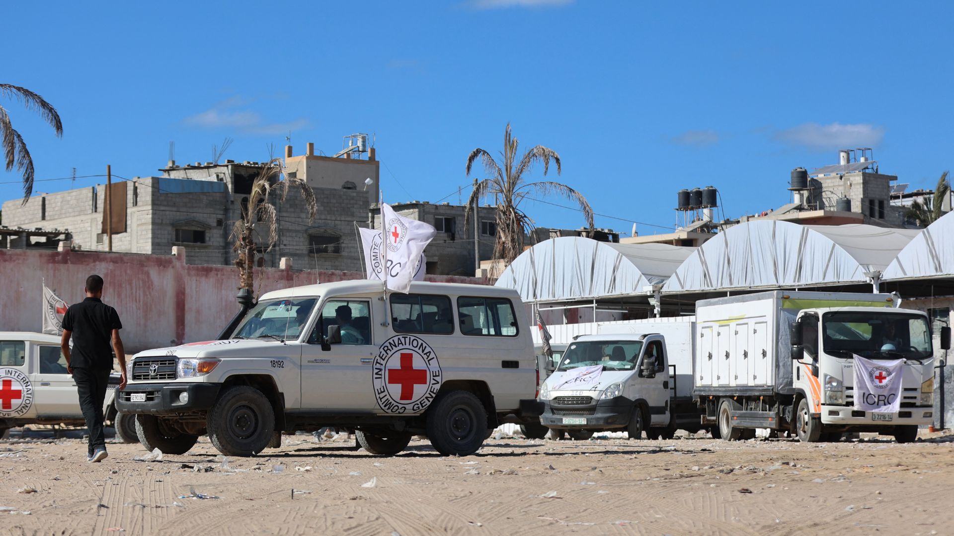 Israel identifica los cuatro cadáveres de rehenes entregados por Hamás - Foto AFP