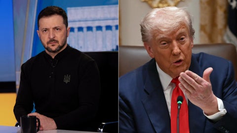 Zelenski se reunirá en los próximos días con el presidente Donald Trump - Fotos: AFP