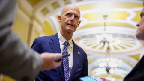 Rick Scott, senador estadounidense (AFP)