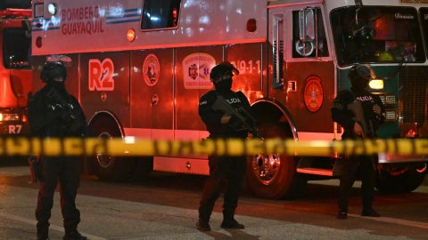 Explosión en Guayaquil | Foto: AFP