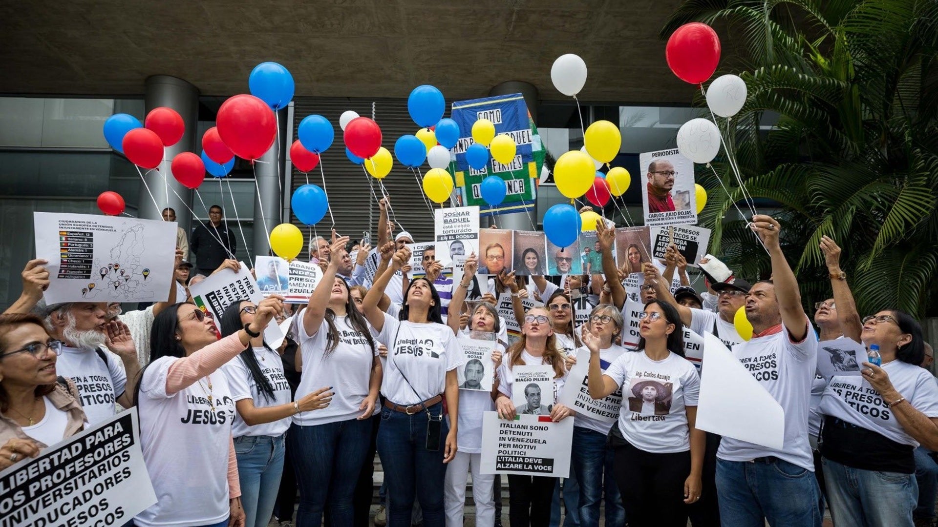 presaspoliticas Protesta de familiares de presos políticos en Venezuela