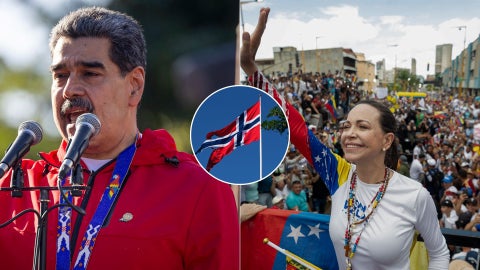 La respuesta de Noruega tras el cierre de la embajada de Venezuela - Fotos: EFE