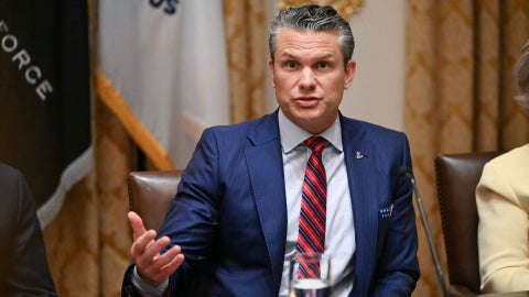 Pete Hegseth, secretario de Guerra de EE. UU. (AFP)