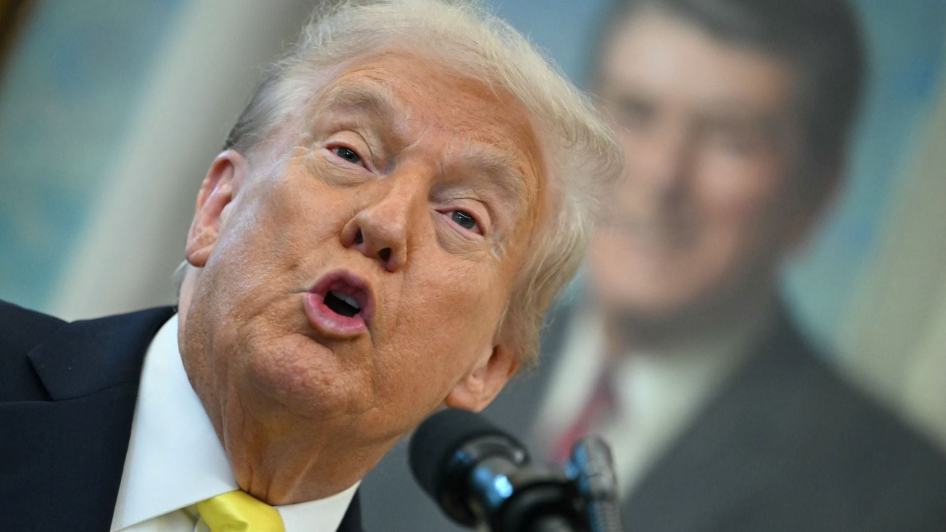 Donald Trump, presidente de EE. UU. (AFP)