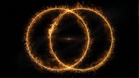 Dos anillos de radio | Foto The Royal Astronomical Society