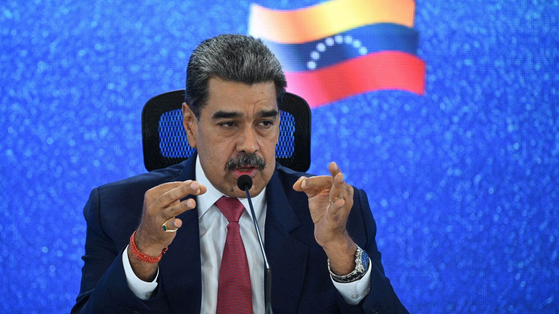 Nicolás Maduro, líder del régimen de Venezuela (AFP) Nicolás Maduro, líder del régimen de Venezuela (AFP)