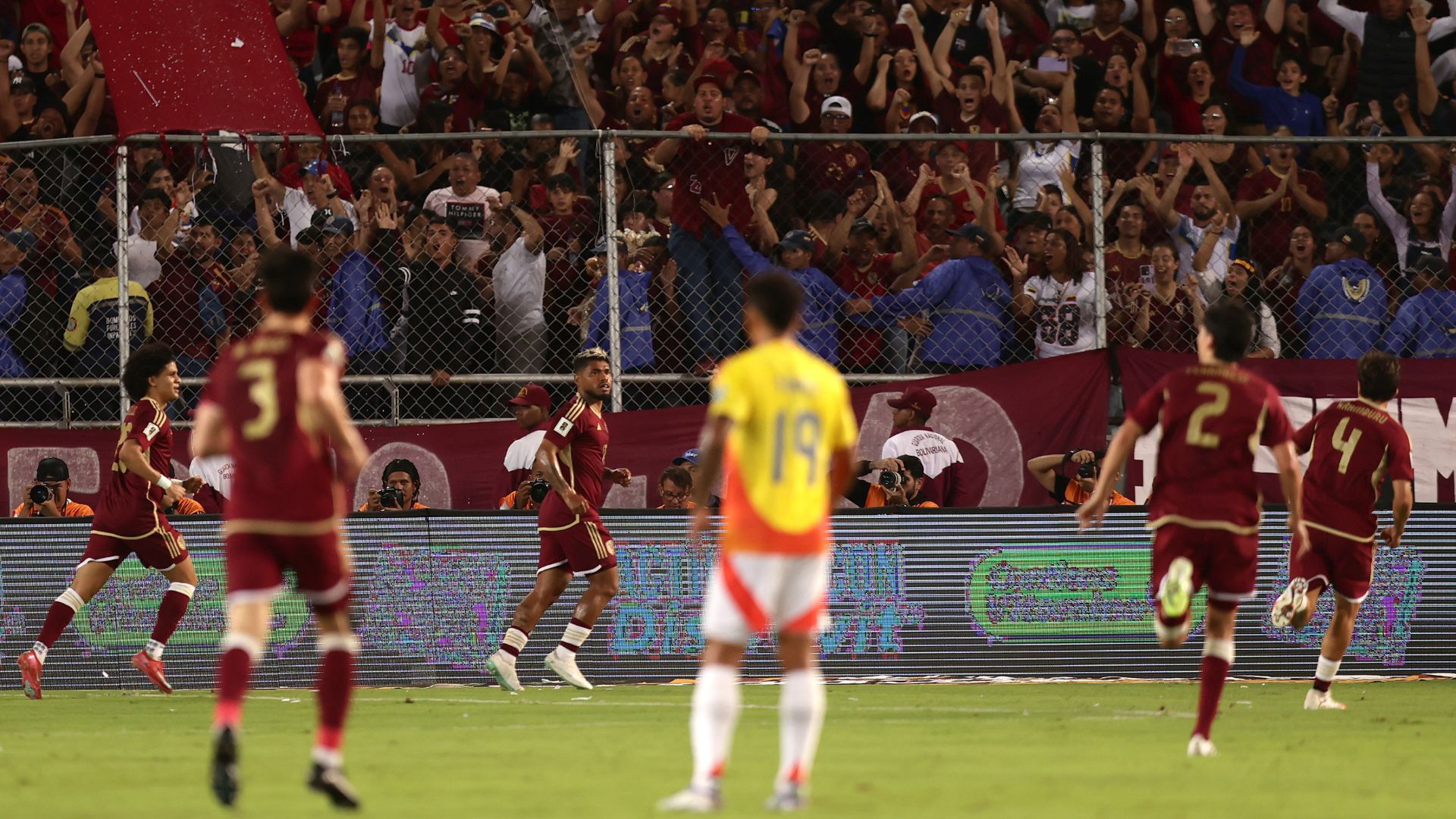 Venezuela vs. Colombia en Eliminatorias Sudamericanas - Foto EFE Venezuela vs. Colombia en Eliminatorias Sudamericanas - Foto EFE