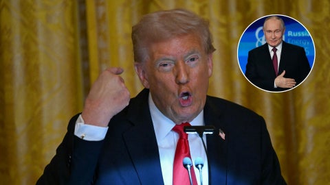 Trump se reunirá nuevamente con Putin en Budapest - Fotos: AFP