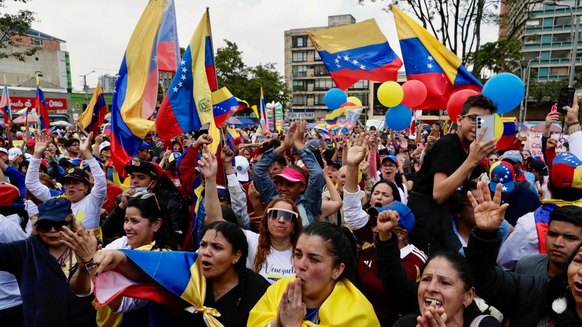 Venezolanos en Colombia / FOTO: EFE