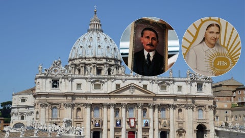Basílica de San Pedro/ José Gregorio Hernández/ Madre Carmen Rendiles - Fotos AFP