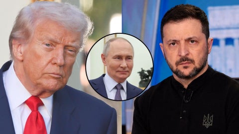 Trump recibe a Zelenski tras reanudar el diálogo con Putin | Foto EFE