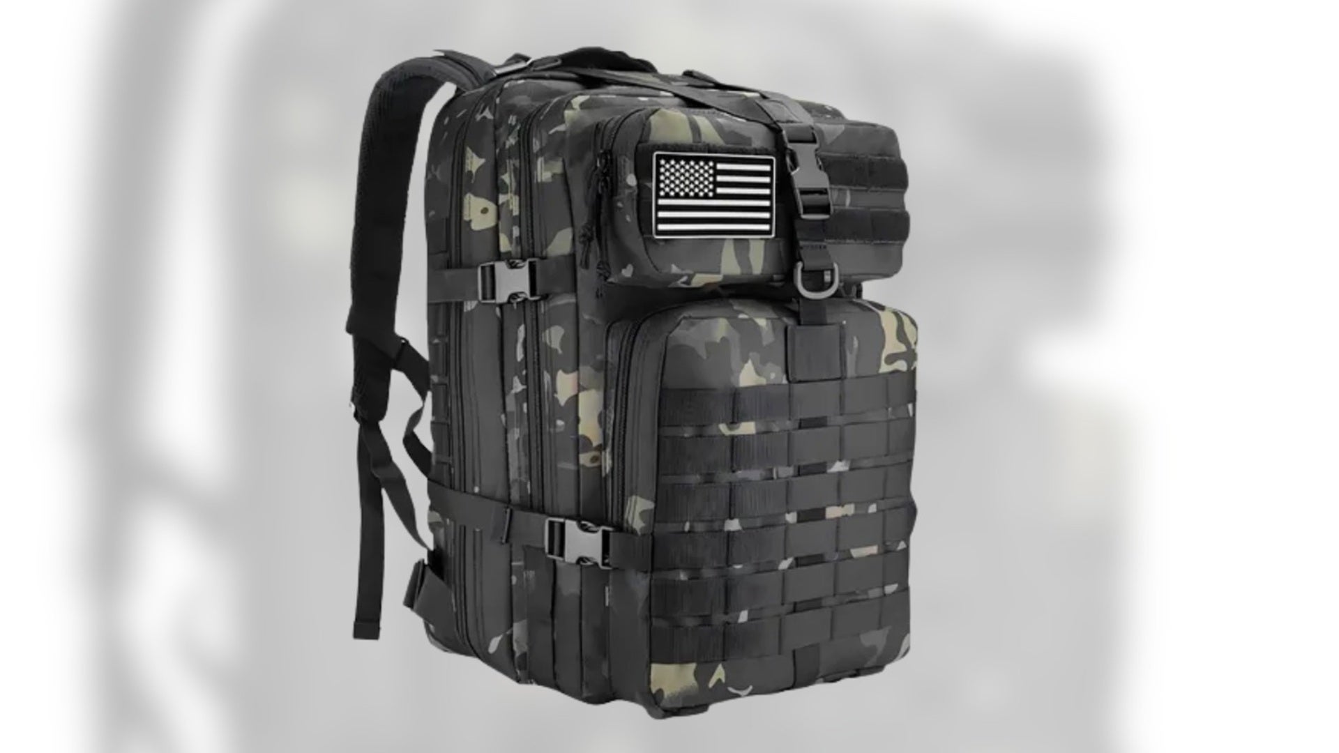 Morral táctico como el que llevaban los excursionistas