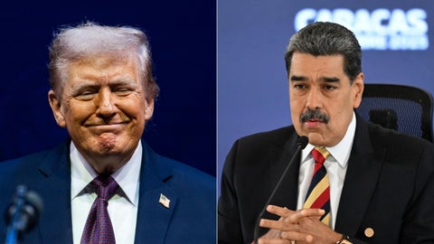 Donald Trump y Nicolas Maduro / FOTO: EFE