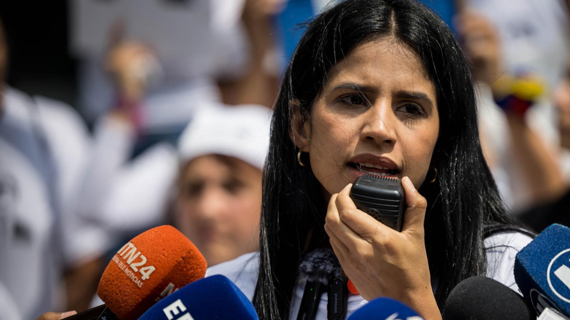 Sairam Rivas, activista venezolana / FOTO: EFE