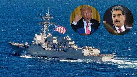 Despliegue militar de EE. UU. en el Caribe - EFE - AFP