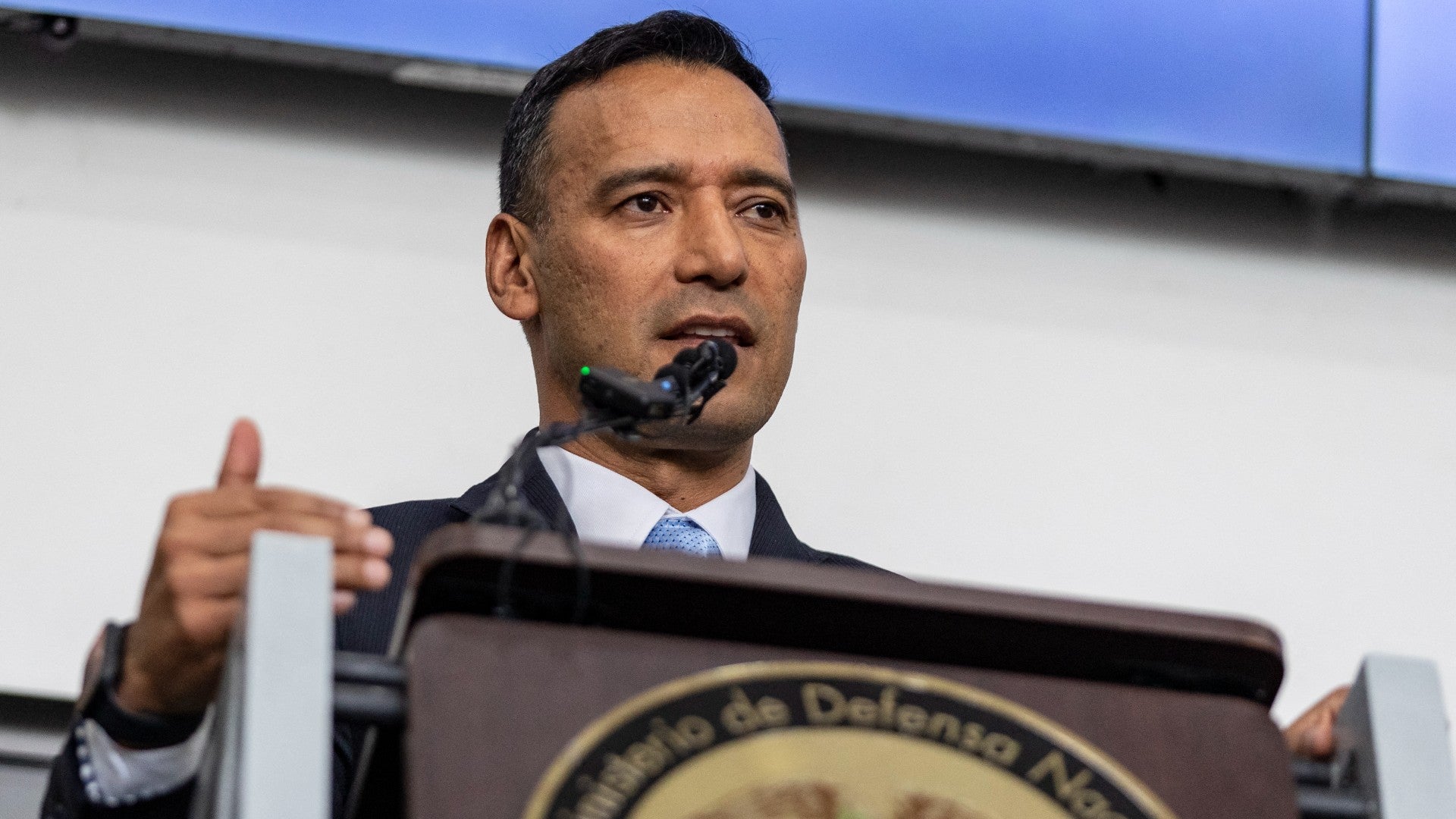 Pedro Arnulfo Sanchez, ministro de Defensa de Colombia | Foto: AFP