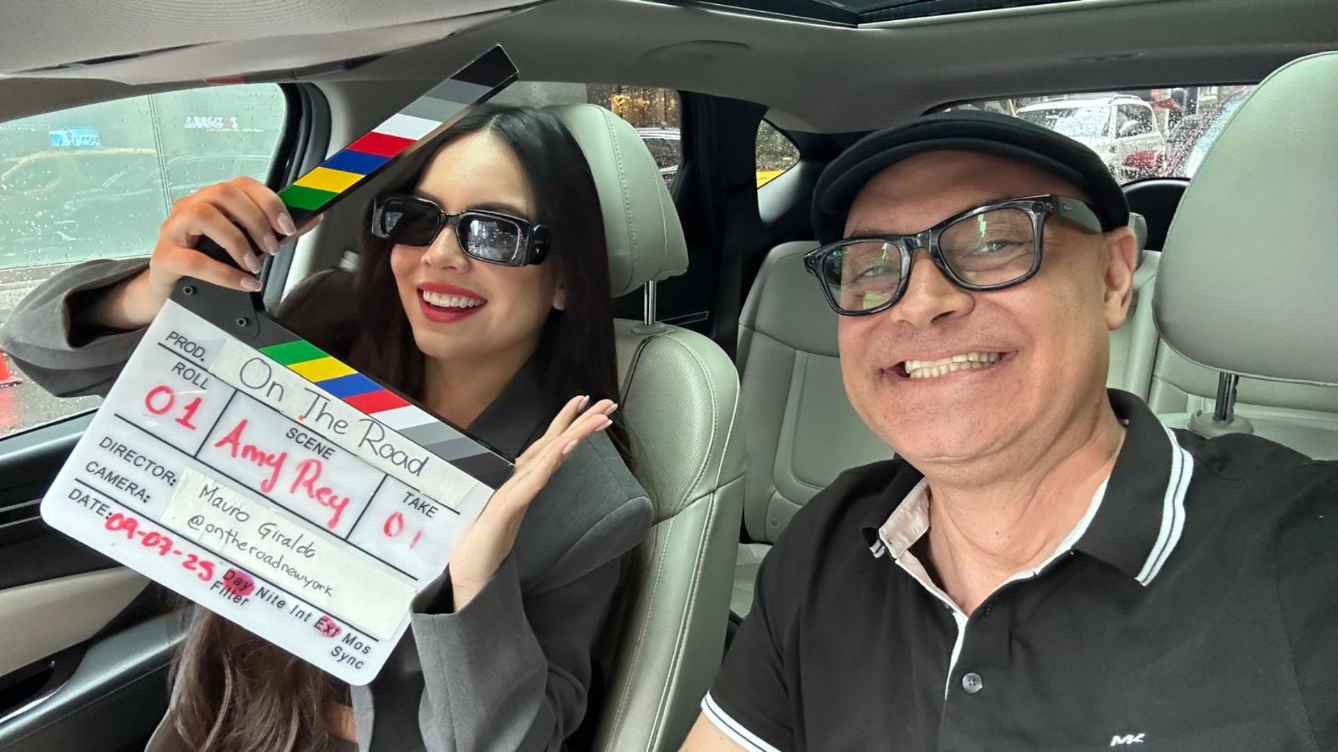 Amy Rey en On The Road con Mauro Giraldo Amy Rey en On The Road con Mauro Giraldo