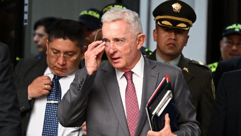 Álvaro Uribe, expresidente de Colombia (AFP)