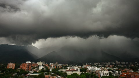 En Caracas también se han registrado lluvias