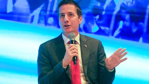 Senador republicano Bernie Moreno. (EFE)