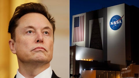 Elon Musk/ Edificio de la NASA en Titusville (EE. UU.) - Fotos EFE