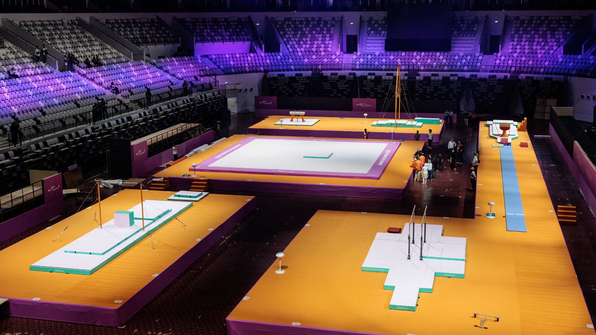 Mundial de Gimnasia Artística 2025 - Foto AFP Mundial de Gimnasia Artística 2025 - Foto AFP