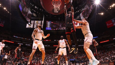 Jugadores de la NBA (AFP)