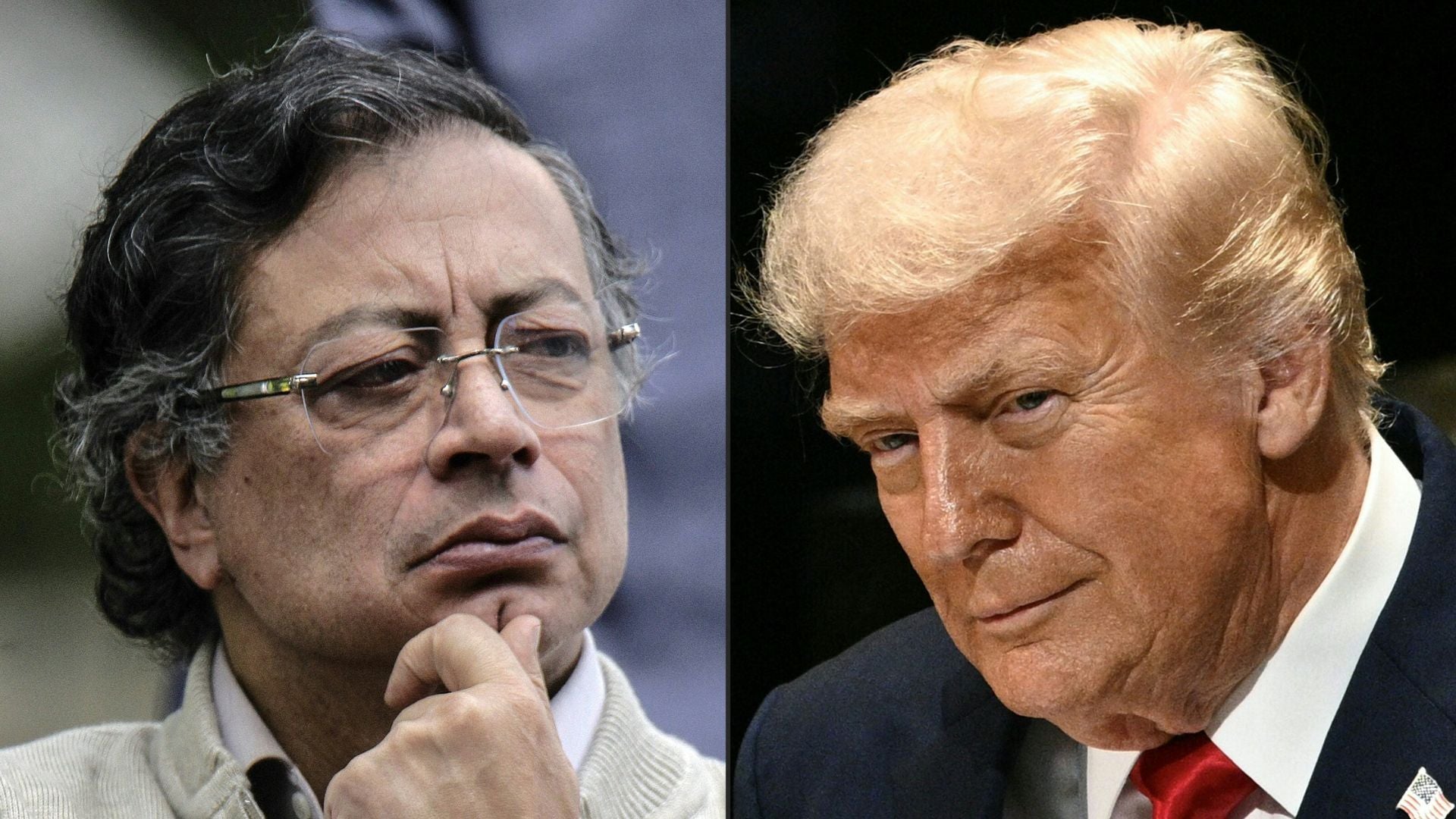 Gustavo Petro y Donald Trump (AFP) Gustavo Petro y Donald Trump (AFP)