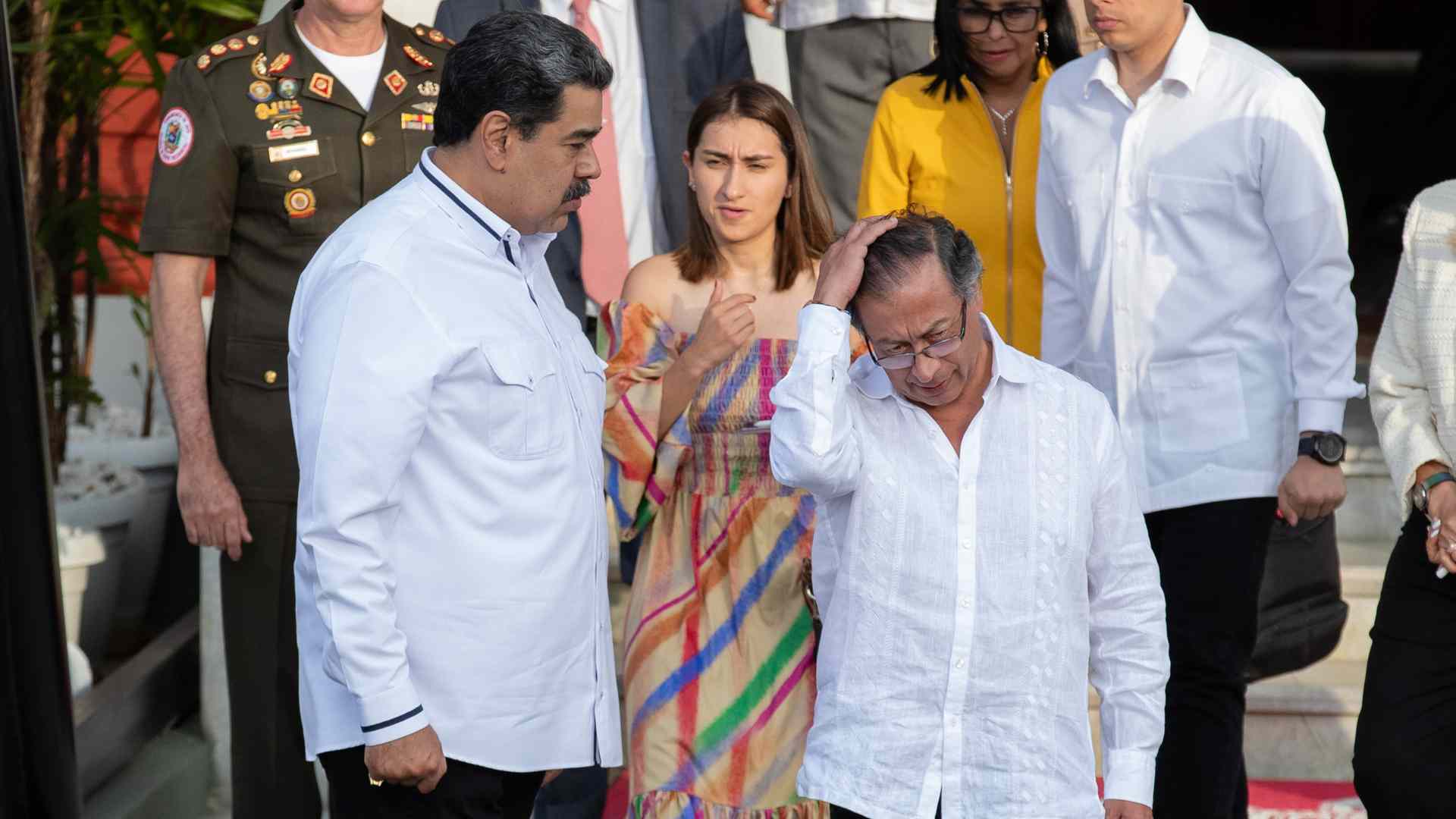 Nicolás Maduro y Gustavo Petro - EFE