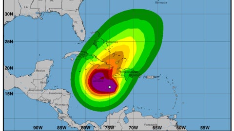 Tormenta tropical Melissa se convierte en huracán - Foto: EFE