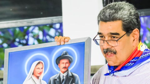 Fe venezolana sometida por el régimen de Maduro - Foto: EFE