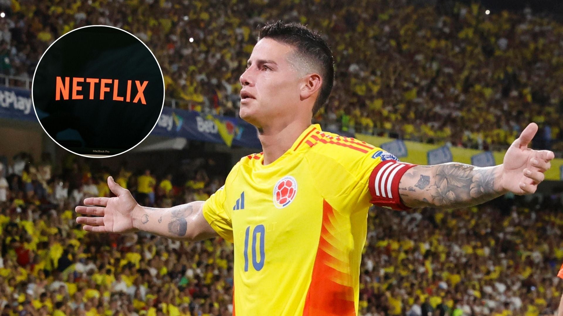 Muy pronto llegará la docuserie de James Rodríguez a Netflix - Foto: EFE
