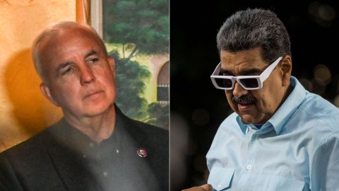 Carlos Giménez/ Nicolás Maduro - Fotos EFE
