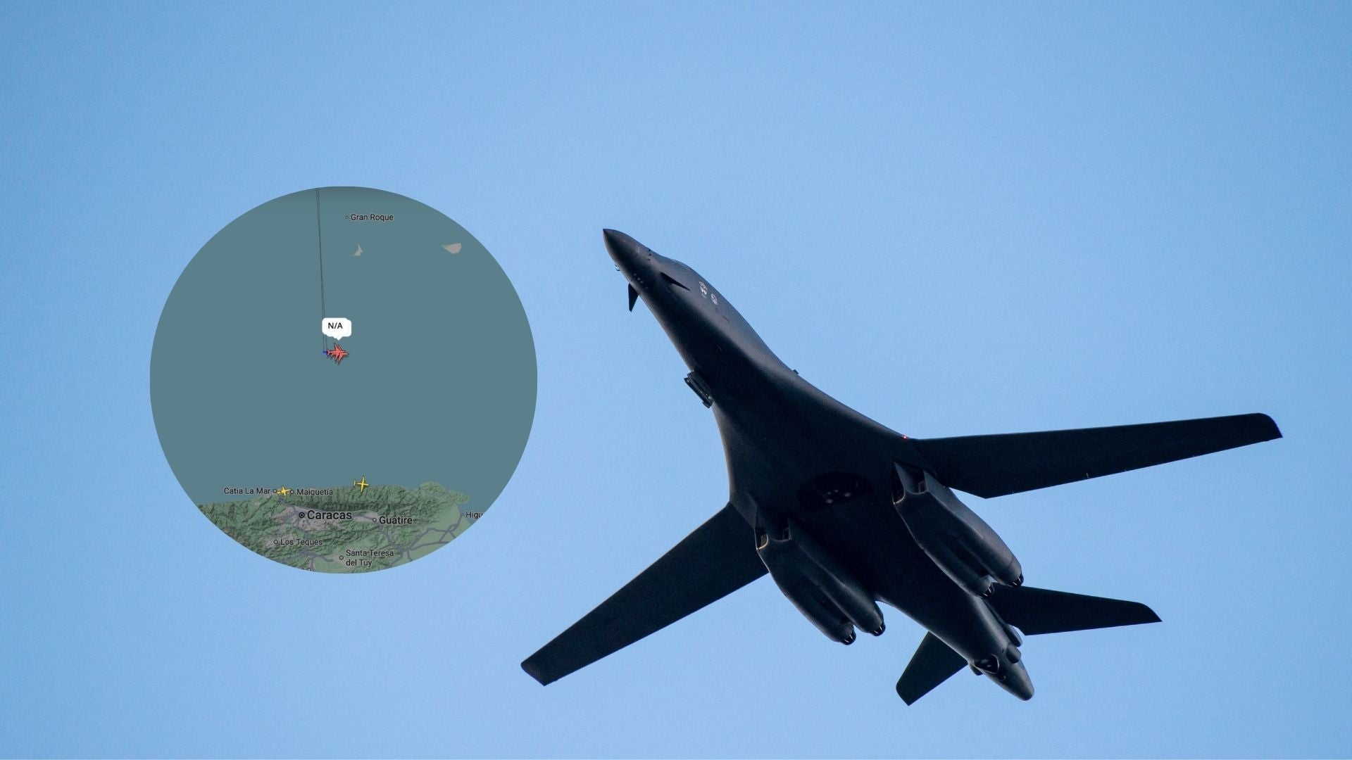 Bombarderos B1 de EE. UU. (AFP)