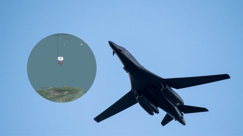 Bombarderos B1 de EE. UU. (AFP)