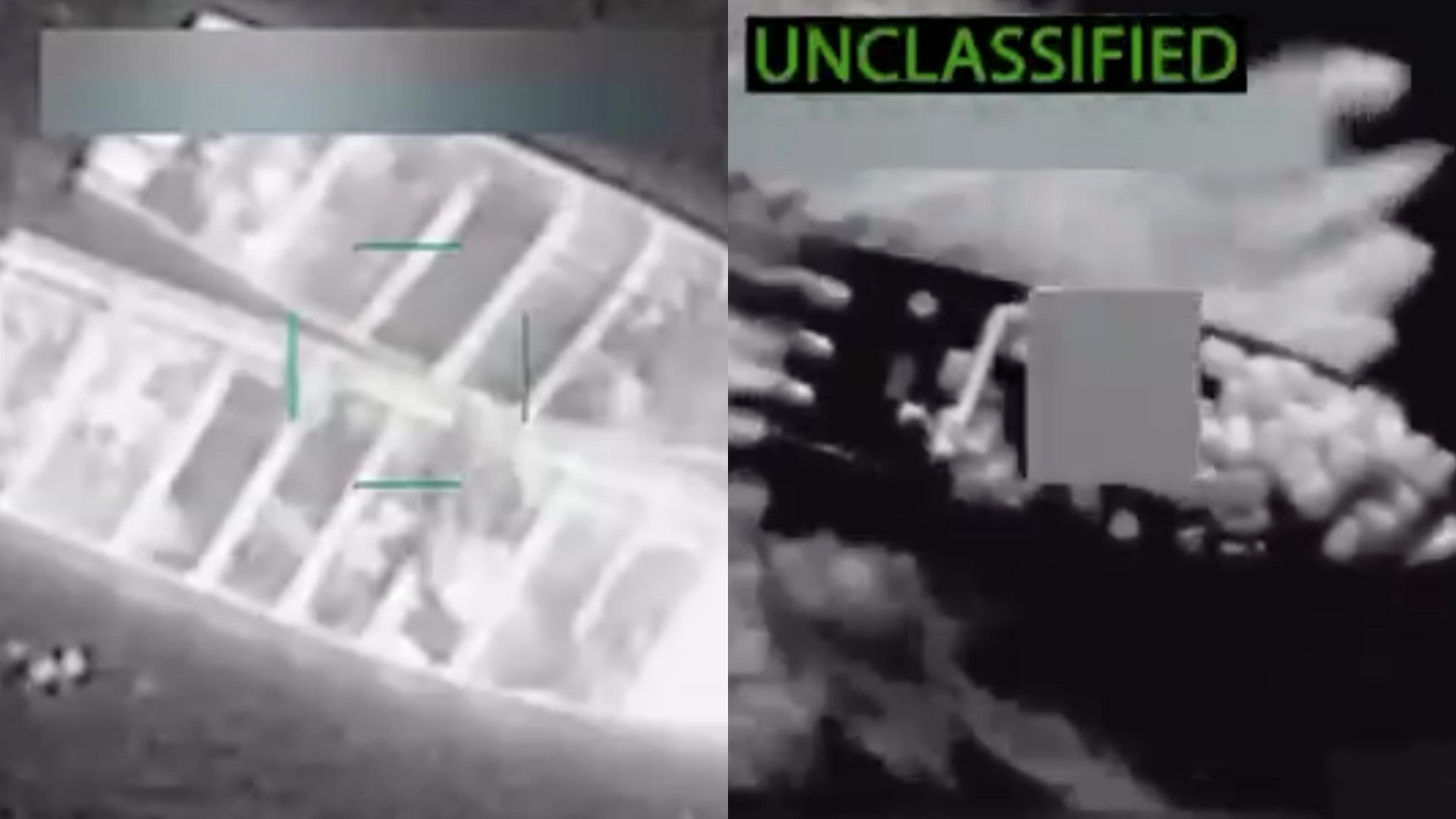 Embarcaciones atacadas por EEUU en el Pacífico. (Departamento de Guerra de EEUU)