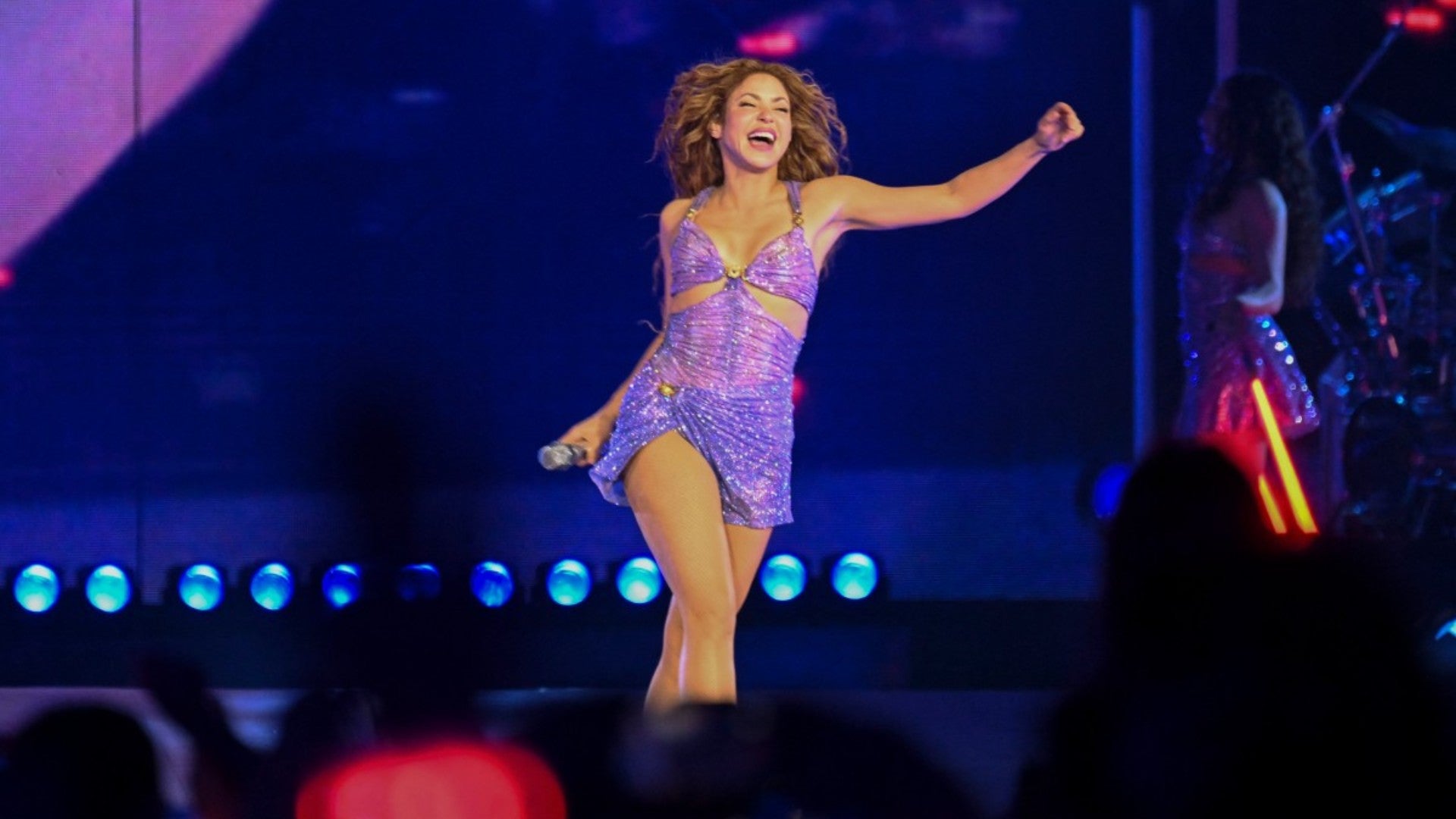 La cantante colombiana Shakira en Cali. (EFE)