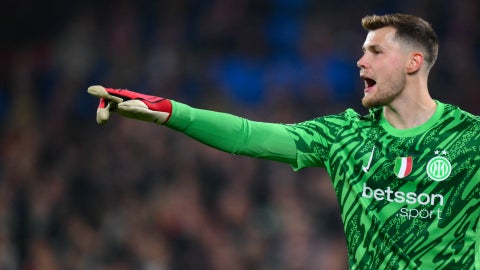 Arquero del Inter de Milán, Josep Martínez | Foto: AFP