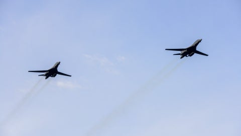 Bombarderos B1 de EE.UU. | Foto: AFP