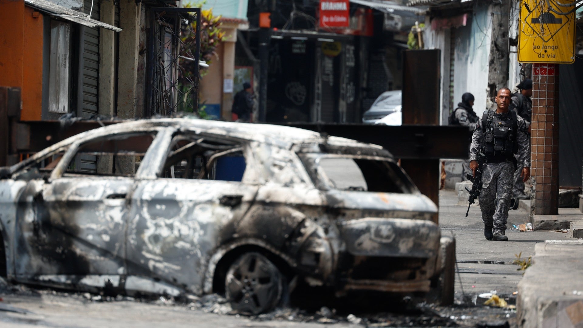 Operativo policial en Río de Janeiro | Foto: EFE