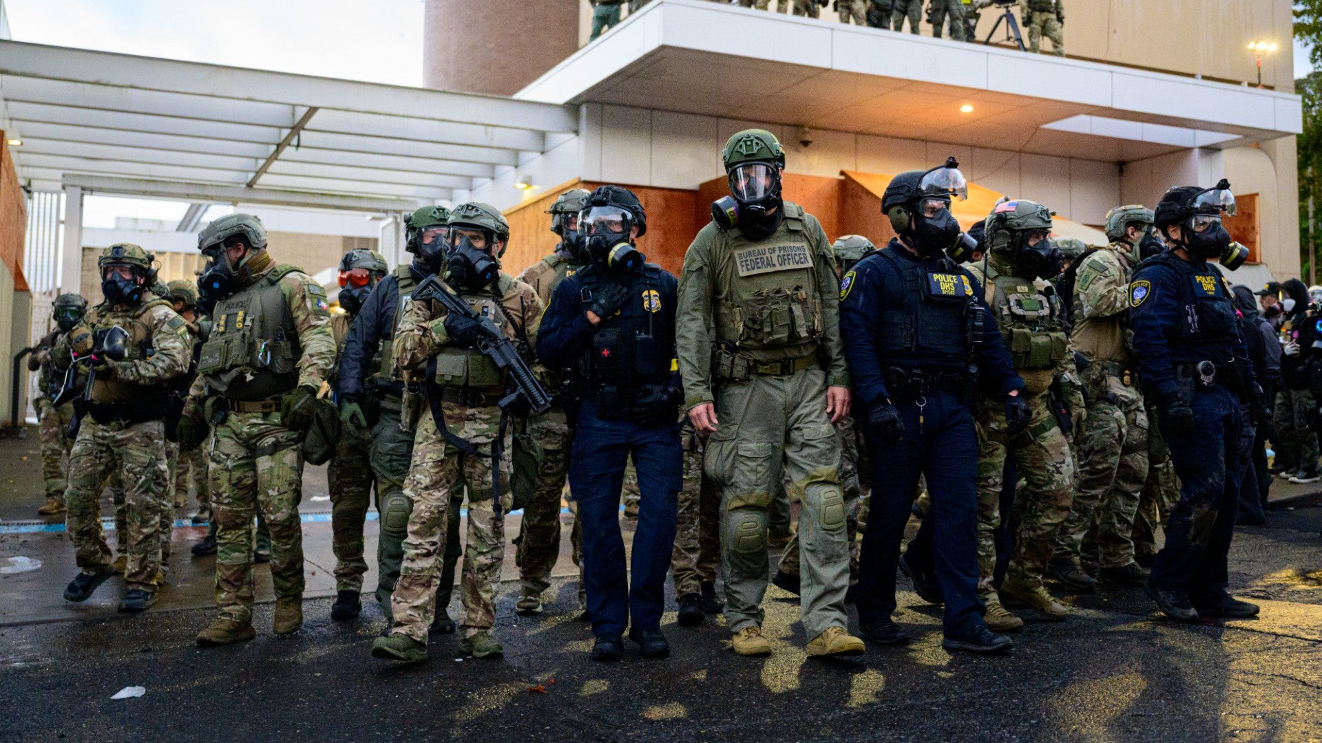 Guardia Nacional en Portland | Foto: AFP