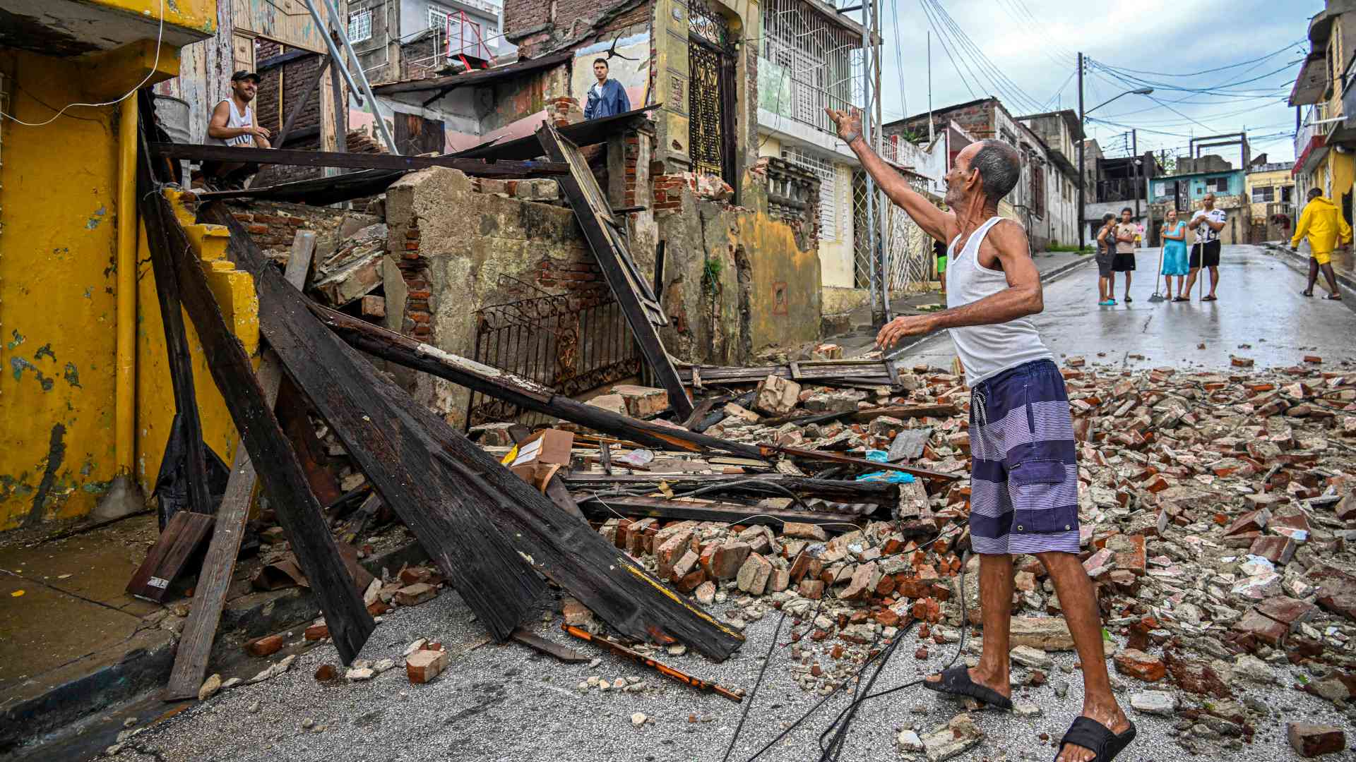 Huracán Melissa en Cuba - AFP