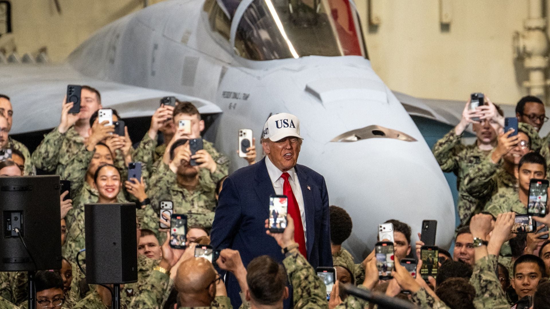 Donald Trump en Japón - Foto AFP