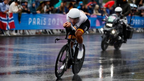 Ciclista español Oier Lazkano | Foto: EFE